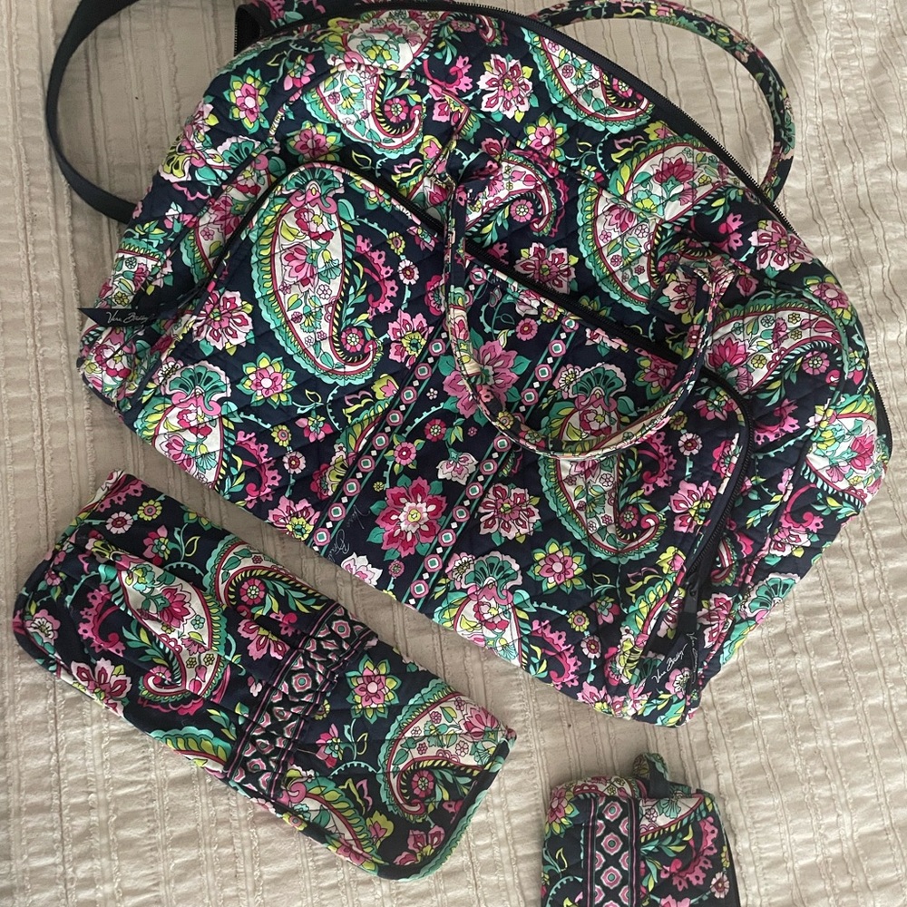 Vera Bradley weekender bag